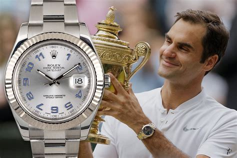 tennis players with Rolex